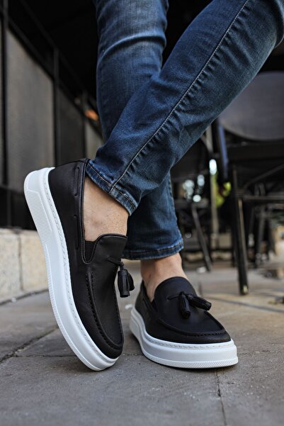 TEET Loafer Men's Shoes White Sole Tt127