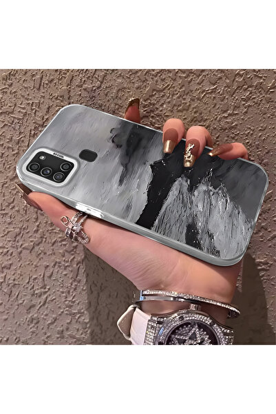 ARTISHELL Samsung Galaxy A21S Uyumlu Sade erkek tasarımı düşmeye dayanıklı ko...