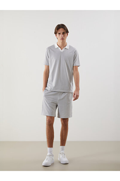 LC Waikiki Standard Fit Striped Men's Shorts
