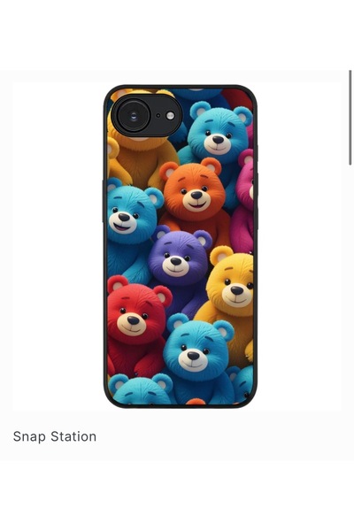 SNAPSTATIONRO Θήκη προστασίας, MagSafe, iPhone 16E - COLORED_BEARS