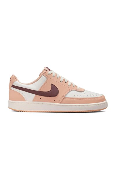 Nike Im1652 W Court Vision Lo P Nbk Spor Ayakkabı Krem-Açık pembe