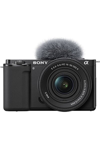 Sony Alpha ZV-E10 Φωτογραφική Μηχανή Mirrorless, 24.2MP, 4K, Μαύρο + Φακός 16...