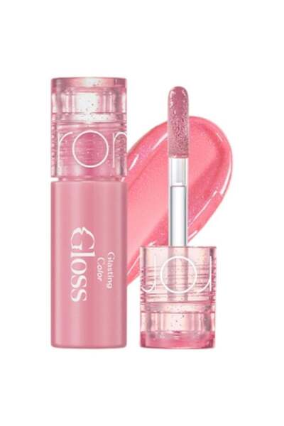 rom&nd Romand Glasteng Color Lip Gloss - Peony Sparkle S04 - Size m