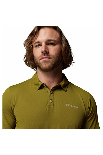 Columbia Erkek Outdoor Kısa Kollu Polo Tişört AM1495 TECH TRAIL UTILITY POLO ...
