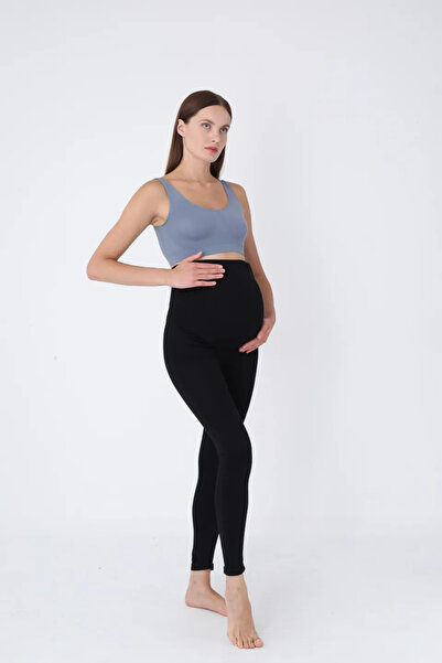 Serena Μαύρο καλσόν εγκυμοσύνης – με ελαστική ταινία στήριξης κάτω από την κο...