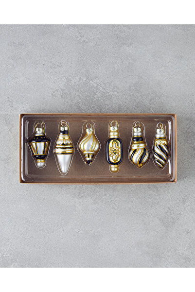 English Home Σετ Talissa Στολίδι για το Χριστουγεννιάτικο Δέντρο Πολύχρωμο