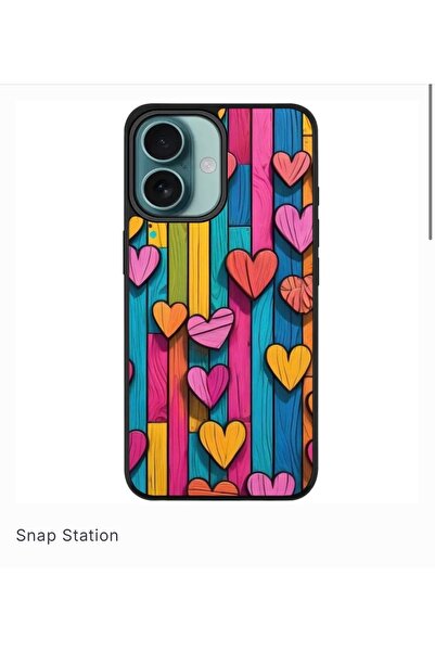 SNAPSTATIONRO Θήκη προστασίας, MagSafe, iPhone 16 PLUS - COLOR_HEARTS