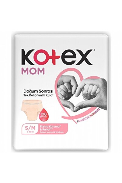Kotex MOM Doğum Sonrası Emici Külot S/M 8 Adet