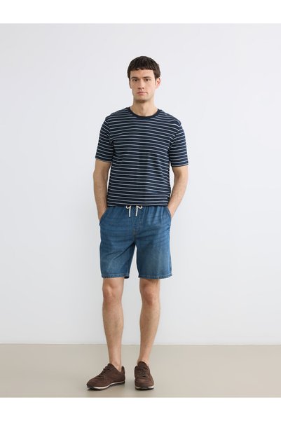 LC Waikiki Loose Fit Men's Denim Shorts