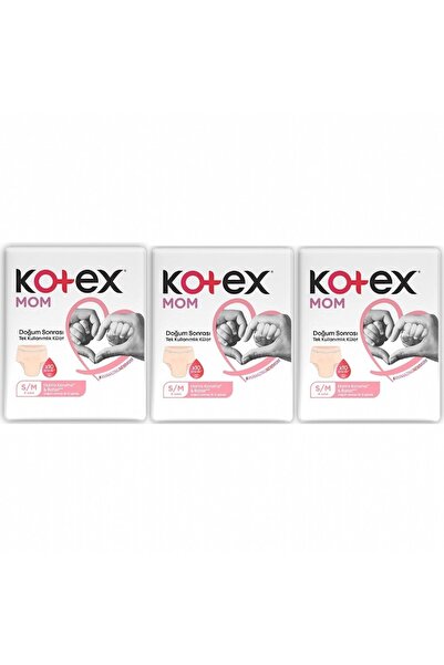 Kotex MOM Doğum Sonrası Emici Külot S/M 24 Adet