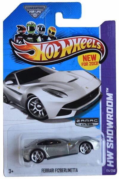 HOT WHEELS Ferrari F12 Berlinetta Zamac