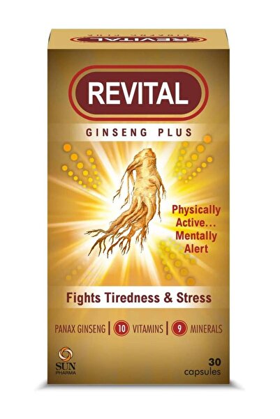 REVİTAL Ginseng Plus Capsules 30’S