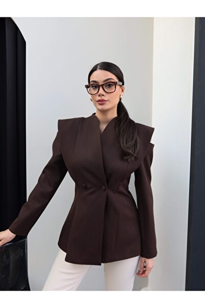 ESRAHELVACI Design Shoulder-Cut Jacket