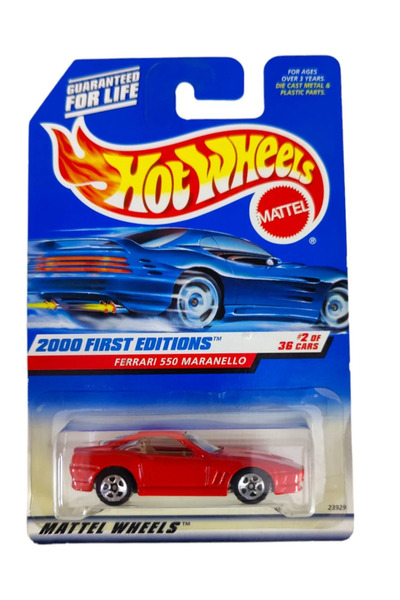 HOT WHEELS Ferrari 550 Maranello Kırmızı Yurt Dışı