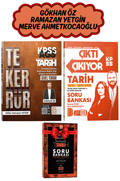 Yargı Yayınları Benim Hocam Ramazan Yetgin-Gökhan Öz KPSS-MEB-AGS Tekerrür Ta...
