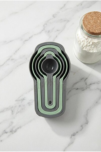 Depa 5-Piece Scale Measuring Spoon and Container Set (8 cm X 14.5 cm X 3.5 cm)