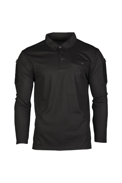 Mil-Tec Τακτικό μπλουζάκι ταχείας ξήρανσης - Μαύρο