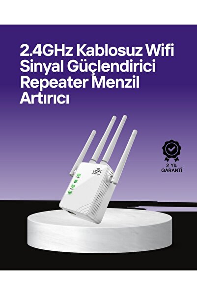 northcity n WiFi Sinyal Güçlendirici 2.4GHz + 5GHz Çift Bant - Hızlı ve Stabi...