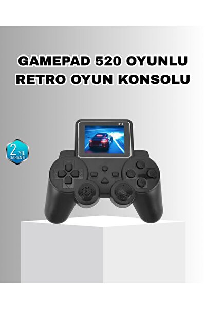 EGE YAPI Mini Retro Oyun Konsolu S10 2.8 İnç Ekran Taşınabilir Klasik Atari - EGEMEN7175-9829