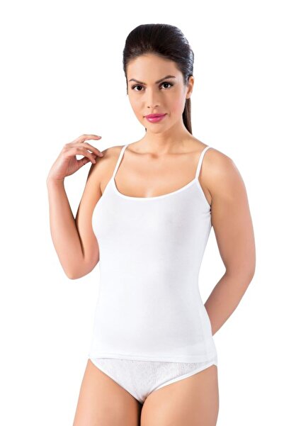 LÜXDRM Women's Bamboo Thin Strap Slim Basic 2-Piece Undershirt (Socks Are a G...