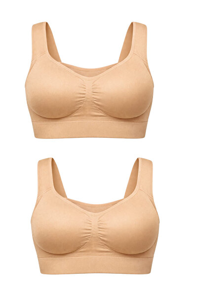 fitform giyim Σετ 2 γυναικείων μπουστιέρων χωρίς ραφές - Μπουστιέρα χωρίς ραφ...
