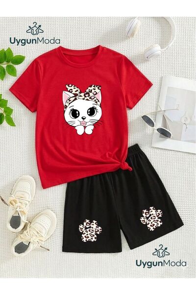UygunModa SET DE VARĂ PENTRU COPII: TRICOU ȘI PANTALONI SCURȚI CU IMPRIMEU „O...