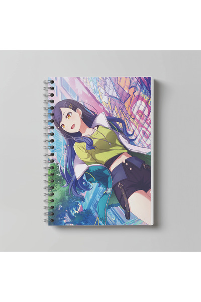 nihonwosekai Hatsune Miku Pjsekai Colorful Anime Notebook A4 Size 60 Sheets a...