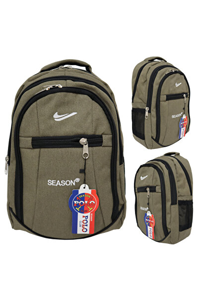 Bag Trend BT Canvas Fabric Backpack - Laptop Compartment, 4 Compartments, Dur...