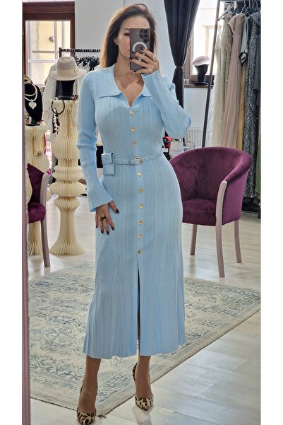 OEM Μακρύ Πλεκτό Φόρεμα για Γυναίκες – Κομψό & Άνετο Μάξι Φόρεμα