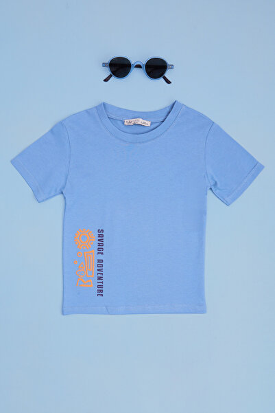 Fulla Moda Savage Adventure Printed Boys' T-Shirt