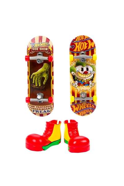 HOT WHEELS Skate 2'li Parmak Kaykay ve Kutu Seti HTP10 - Tastes Funny Jbw44