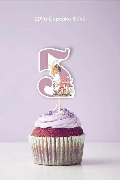 neşeli günlerim Toperi za kolače sa temom vilinske devojčice za 5-godišnje de...