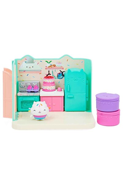 Genel Markalar Gabby's Dollhouse Deluxe Oda Oyun Seti - Bakey With Cakey Kitchen