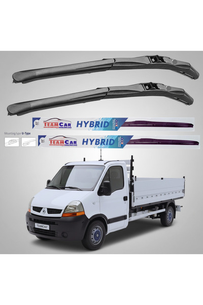TEAMCAR Renault Master L3 Cab Υαλοκαθαριστήρες (2006–2010) Υβριδικοί |   Μπρο...