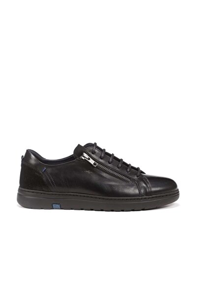 Fluchos Pantofi sport Atlas din piele neagră