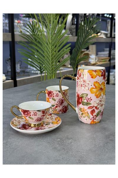 Doğudeko Lux Artemis 3-Piece Mug Set