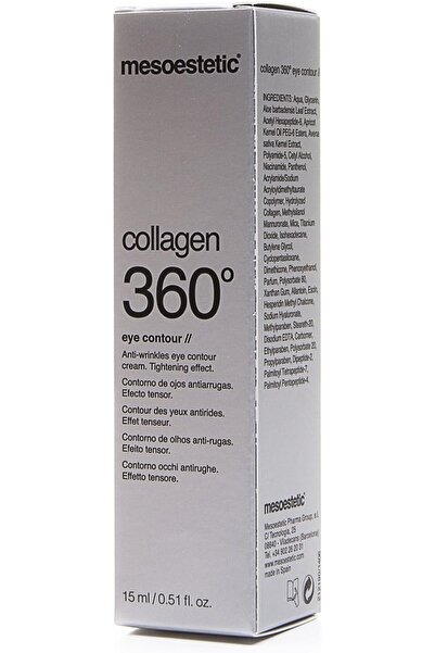 mesoestetic كولاجين 360 للعناية بمحيط العين 0.51 أونصة سائلة