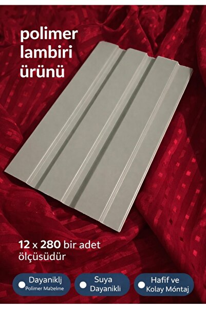 polimer VİZYON LAMBİRİ 12 x 280 EV OFİS DUVAR DEKORLARI