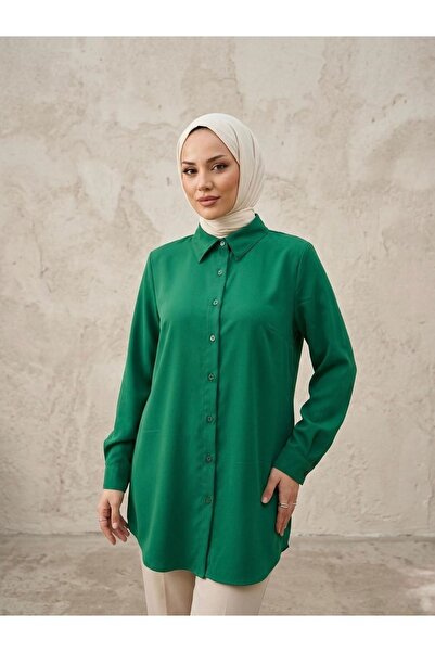 Foremia Classic Dubai Tunic-Emerald Green