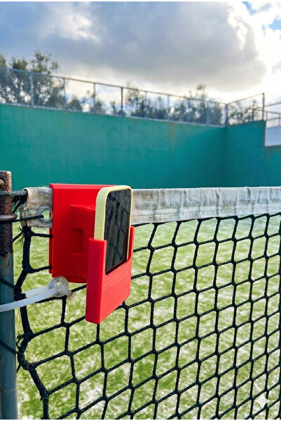AKT Tenis Kortu Telefon Tutucu Açısı Ayarlanabilir Maç Video Kayıt Aparatı - ...