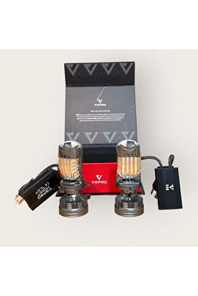 FORTİCO VRPRO H4 Mercekli Led Zenon Şimşek Etkili 120W 24.000 LÜMEN UZUN ÖMÜRLÜ GÜÇLÜ ÇİZGİSEL ODAK 12-24V