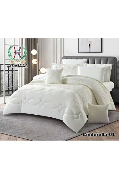 ALMIAAD Summer Royal Cinderella Nafirin 8-Piece High-End Jacquard Bedspread