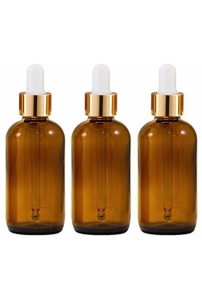 Aroma Expert Recipient cosmetic 100 ml, pipetă aurie, set de 3