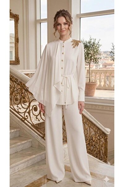 Nure Silk Vi̇en Chiffon Set