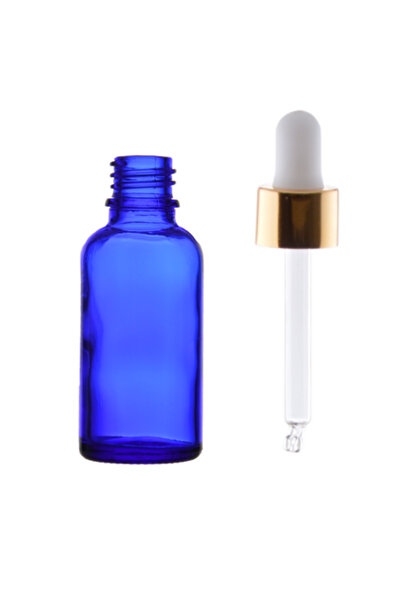 Aroma Expert Sticlă albastră pentru uleiuri esențiale 100 ml