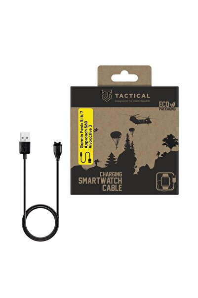 Tactical Καλώδιο φόρτισης και δεδομένων USB για Garmin Fenix 5/6/7/8, Approac...
