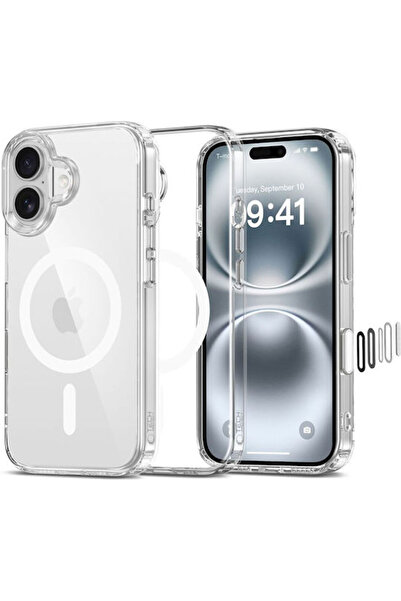 Tech-Protect Flexair Υβριδική Πίσω Θήκη Σιλικόνης Διαφανής (iPhone 16)