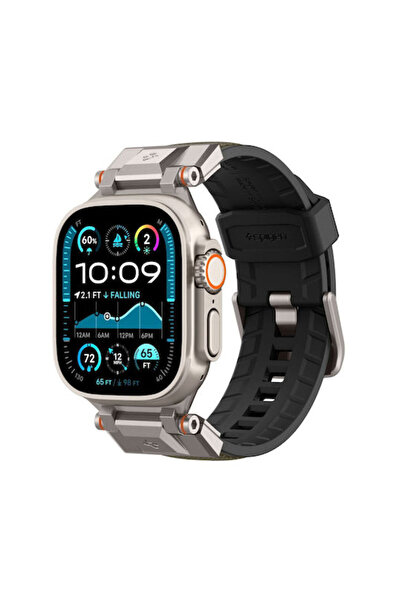 Spigen Durapro Λουράκι Armor Σιλικόνης Πράσινο (Apple Watch 6, 7, 8, 9, 10, S...