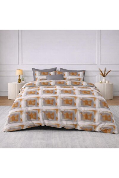 Pucioasa Σετ Λευκών Ειδών Διπλού Κρεβατιού, για 2 άτομα, Θειούχο, Βαμβακερό, ...