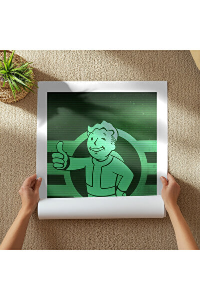 Pixaflair - Fallout - The Pip-Boy (Personal Information Processor) - Tablo - Çerçevesiz Film Poster